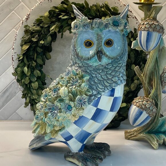 Royal Autumn Owl Figurine -NEW - Picture 9 of 15